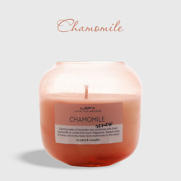 Chamomile Globe Jar Scented Candle - LOFA-Love for Arcade