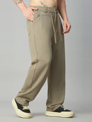 Men's relaxed fit Tencel stretch pants – right side profile
