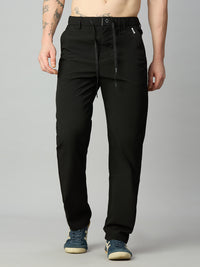 Black Lightweight Comfort fit Smart Pant