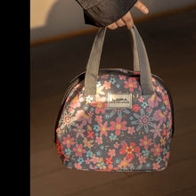 Load image into Gallery viewer, Floral Insulated Thermal Lunch Bag
