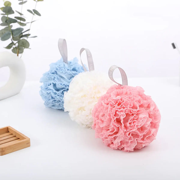 Lace Bath Loofah Ball  (Set of 2)-LOFA-Love for Arcade