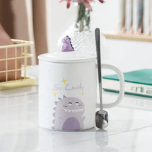 Load image into Gallery viewer, Ceramic Coffee &amp; Tea Mug with Lid &amp; Spoon LOFA-Love for Arcade
