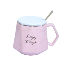 Load image into Gallery viewer, Ceramic Coffee &amp; Tea Mug with Lid &amp; Spoon LOFA-Love for Arcade
