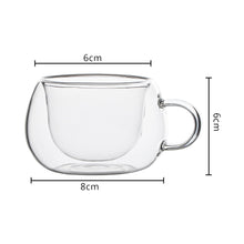 Load image into Gallery viewer, Tea Party | 2 Double Wall Cup + Glass Teapot
