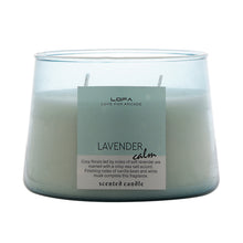 Load image into Gallery viewer, Lavender Trapezoide Jar Scented Candle - LOFA-Love for Arcade
