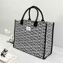 Load image into Gallery viewer, Geometric Jacquard Tote Bag-LOFA-Love for Arcade
