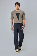 LOFA Men’s Dark Blue  Polyester Comfort Fit Trousers Styled Full Outfit – Everyday Comfort