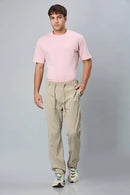 LOFA Men’s khaki Comfort Fit Polyester Activewear Trousers Styled Full Outfit