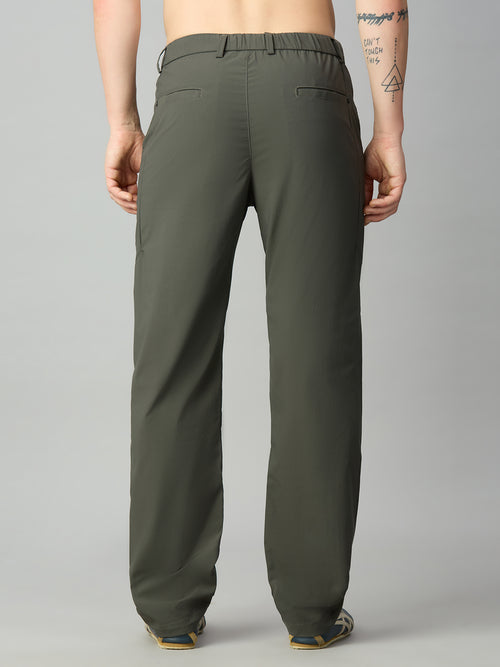 Grey Lightweight Comfort fit Smart Pant