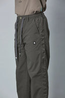 Net Lining and Waist String Detail on LOFA Men’s Dark Grey Comfort Fit Trousers