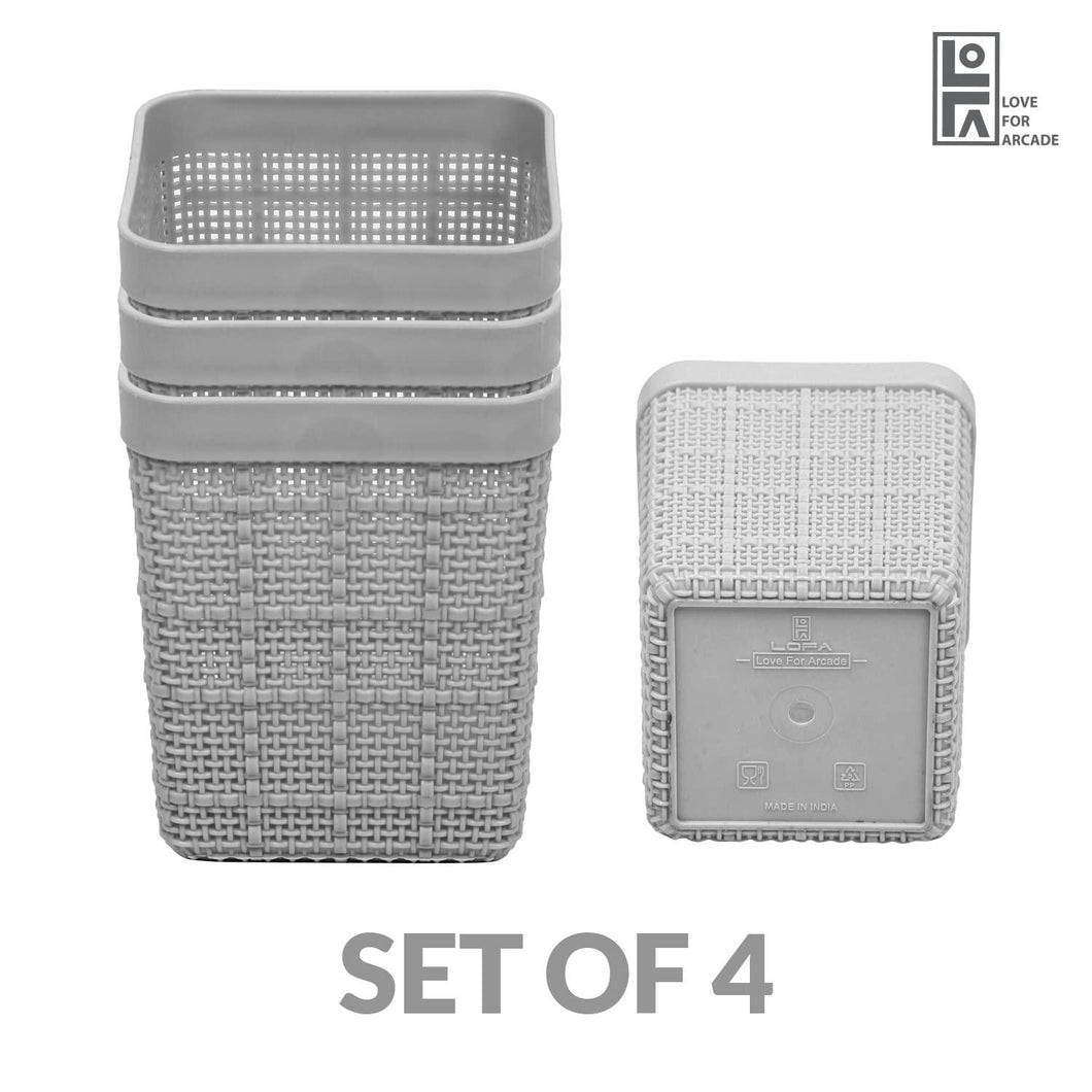 4 Pcs Mini Multipurpose Storage Basket - LOFA-Love for Arcade