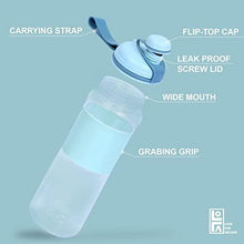 Load image into Gallery viewer, Stylish Flip-Top Cap BPA free Water Bottle, 600 ml - LOFA-Love for Arcade
